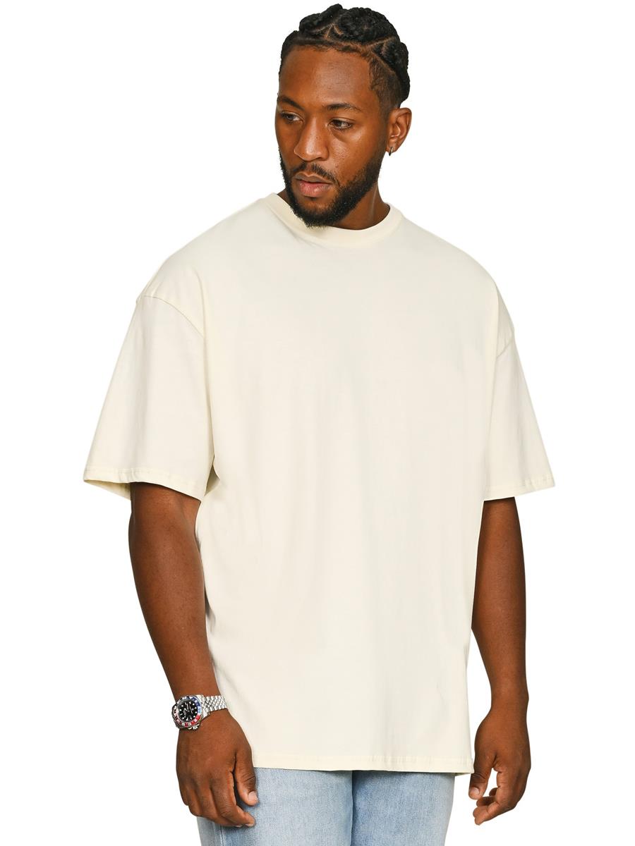 Ringspun Combed 180 Oversize Tall T — Ecru
