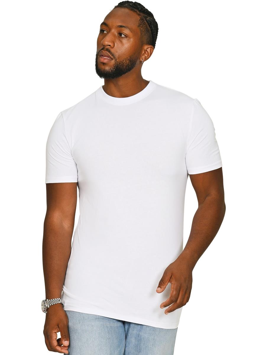 Ringspun Combed 180 Muscle Tall T — White