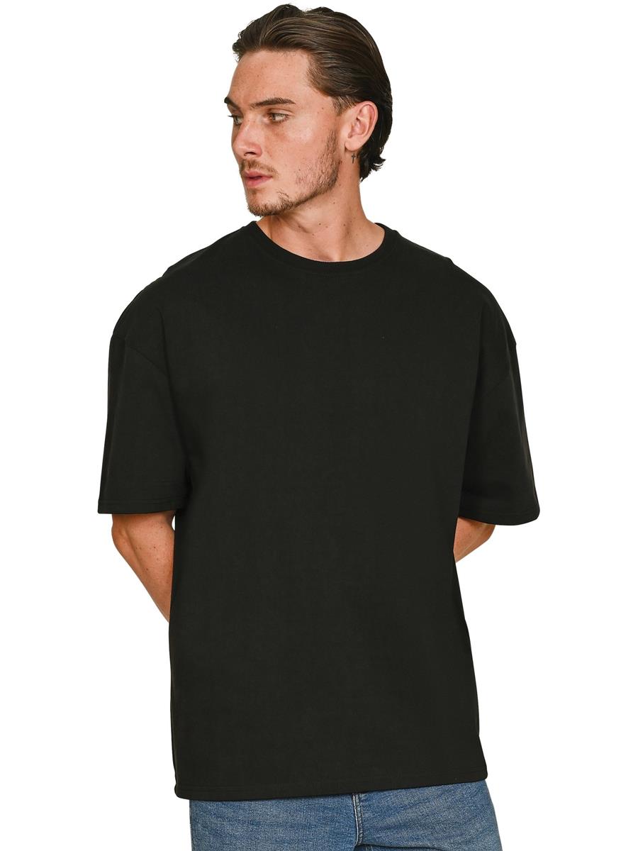Supreme Organic Combed 350 Oversize T — Black