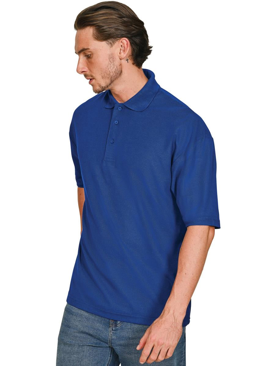 Pique Polo 190gm — Royal