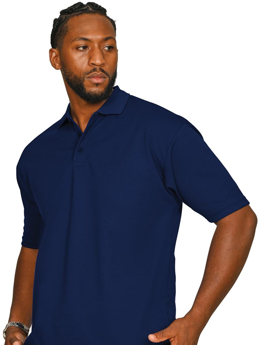Original Tech Pique Polo — Navy