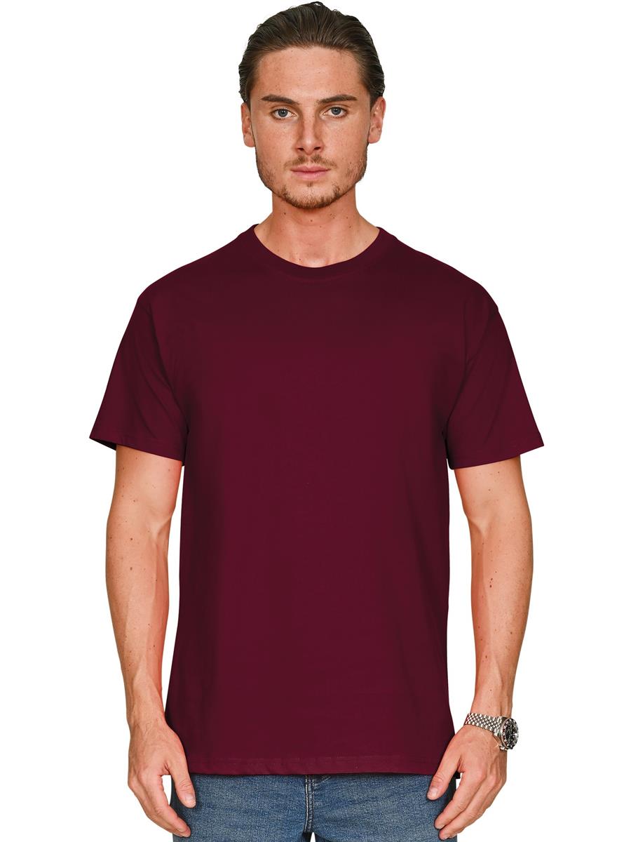 Supreme Combed Ringspun Organic 220 T — Burgundy
