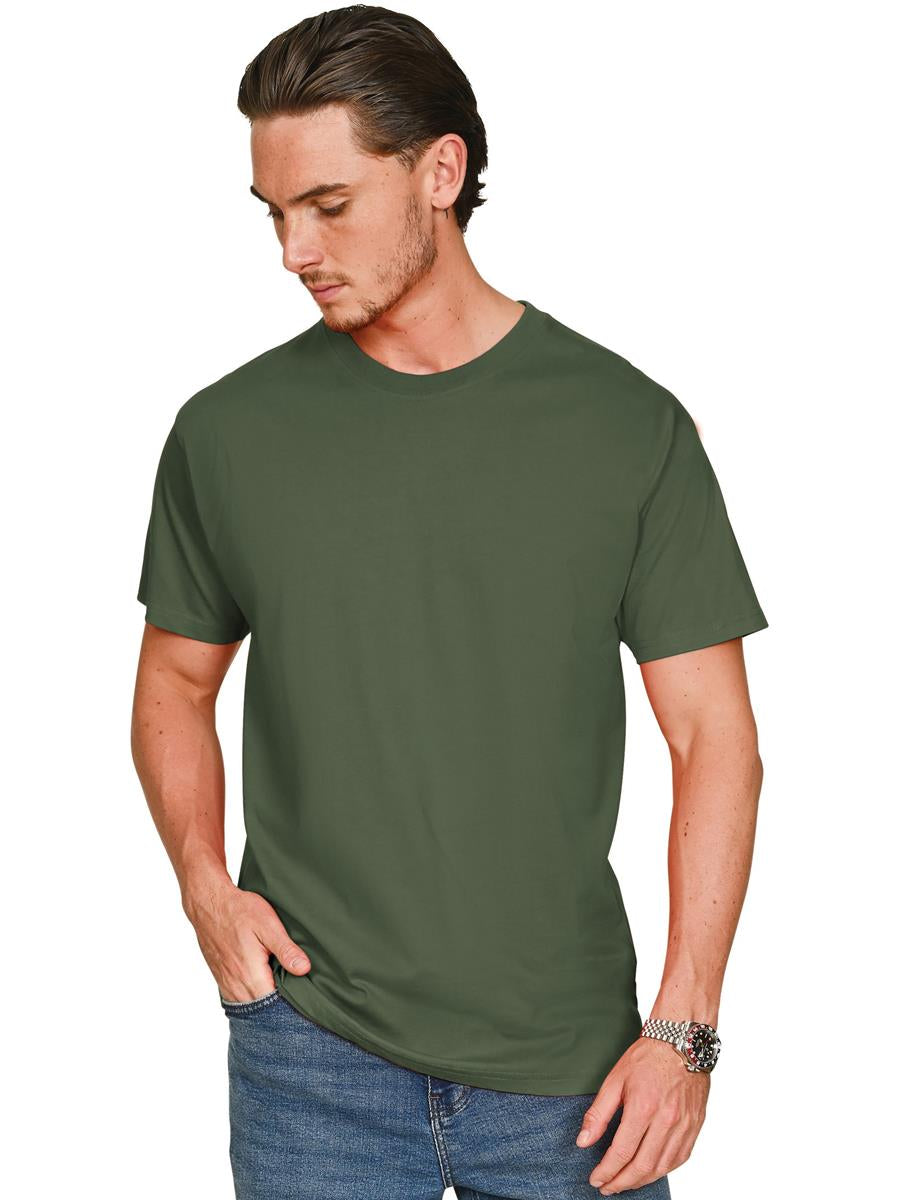 Supreme Combed Ringspun Organic 220 T — Military Green