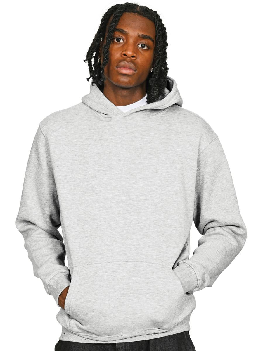 Premium Combed 280 Core Hood — Ash Grey