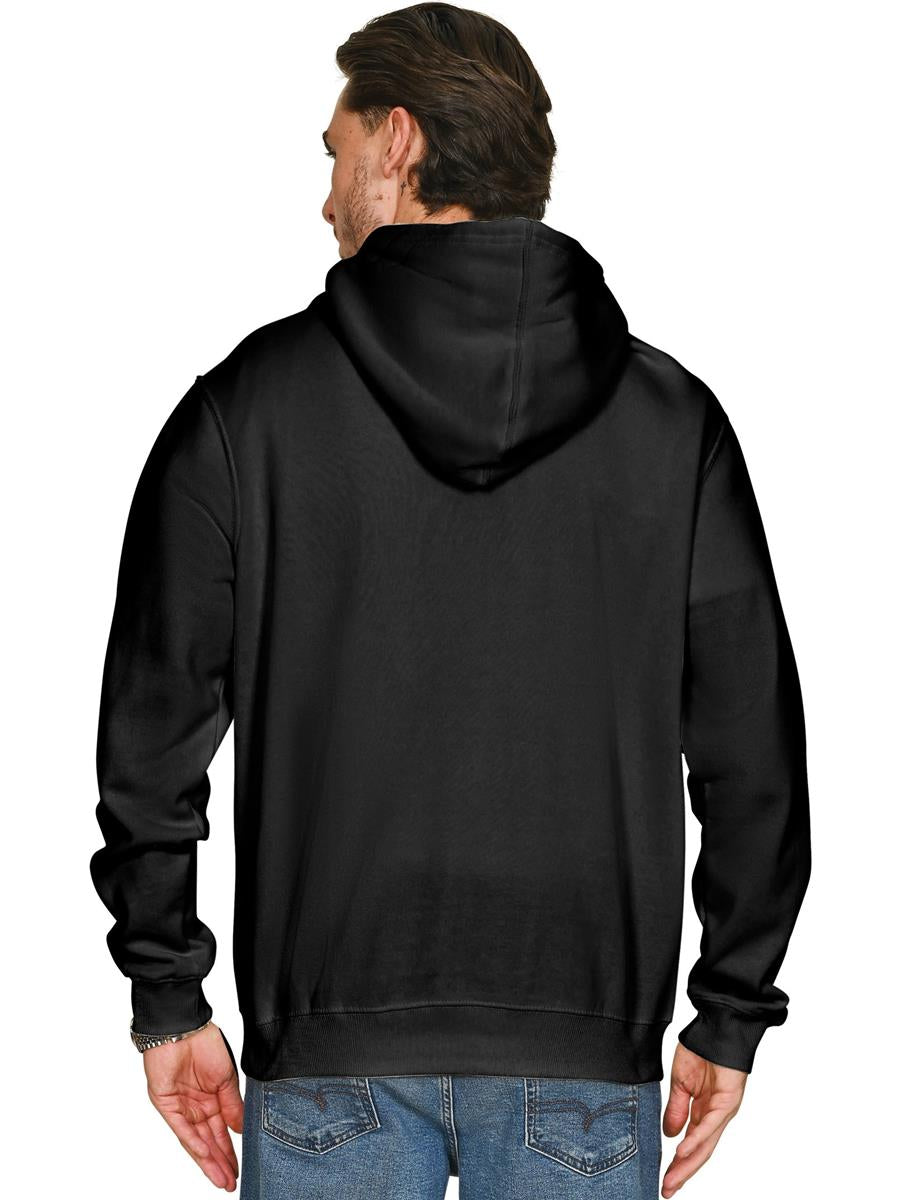 Premium Combed 280 Core Hood — Black