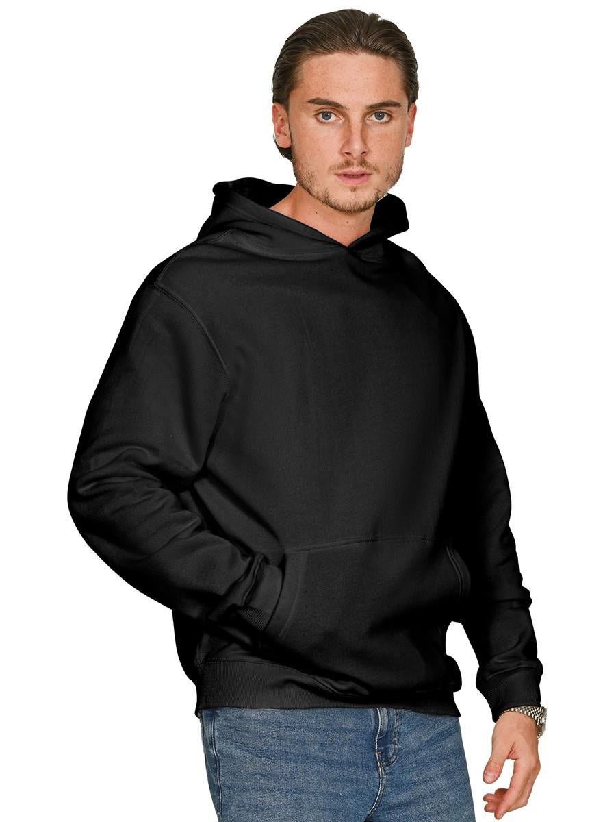 Premium Combed 280 Core Hood — Black