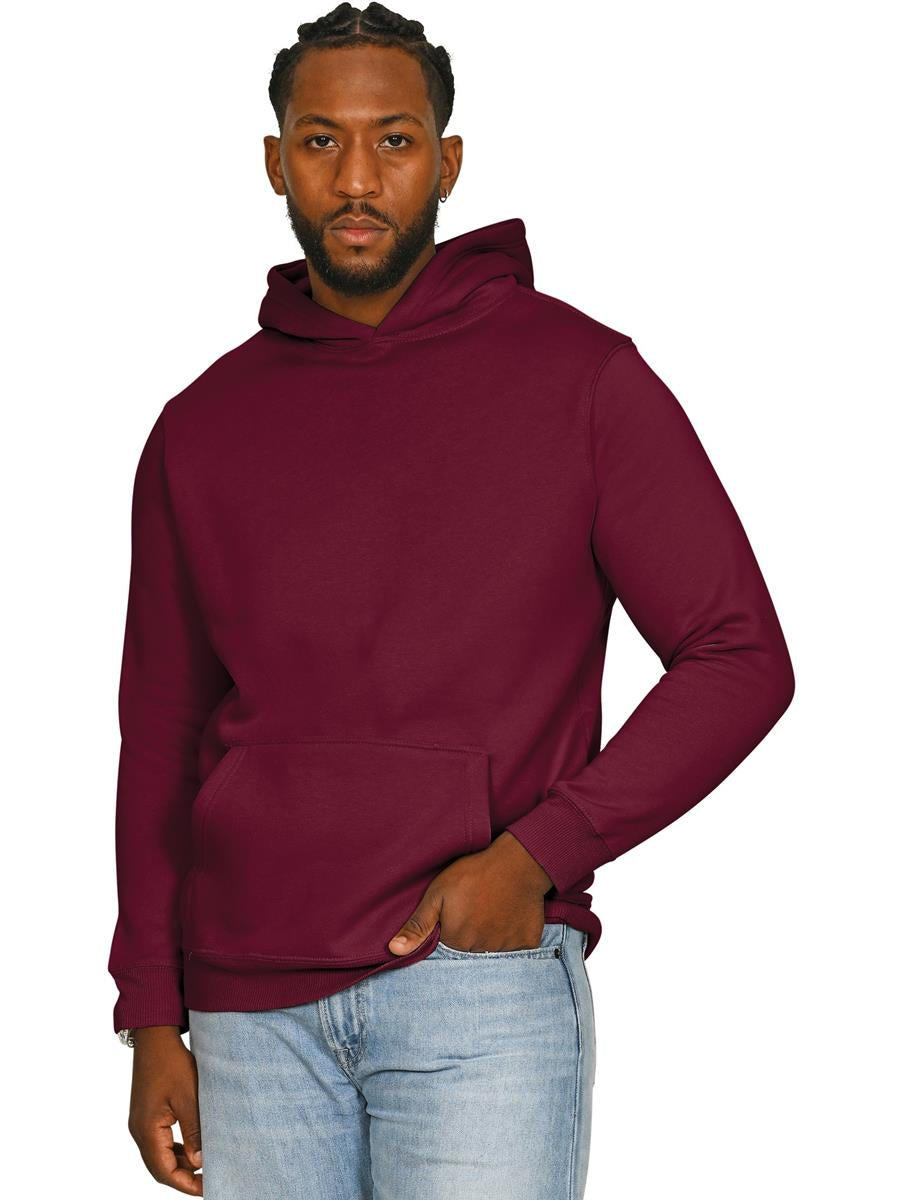 Premium Combed 280 Core Hood — Burgundy