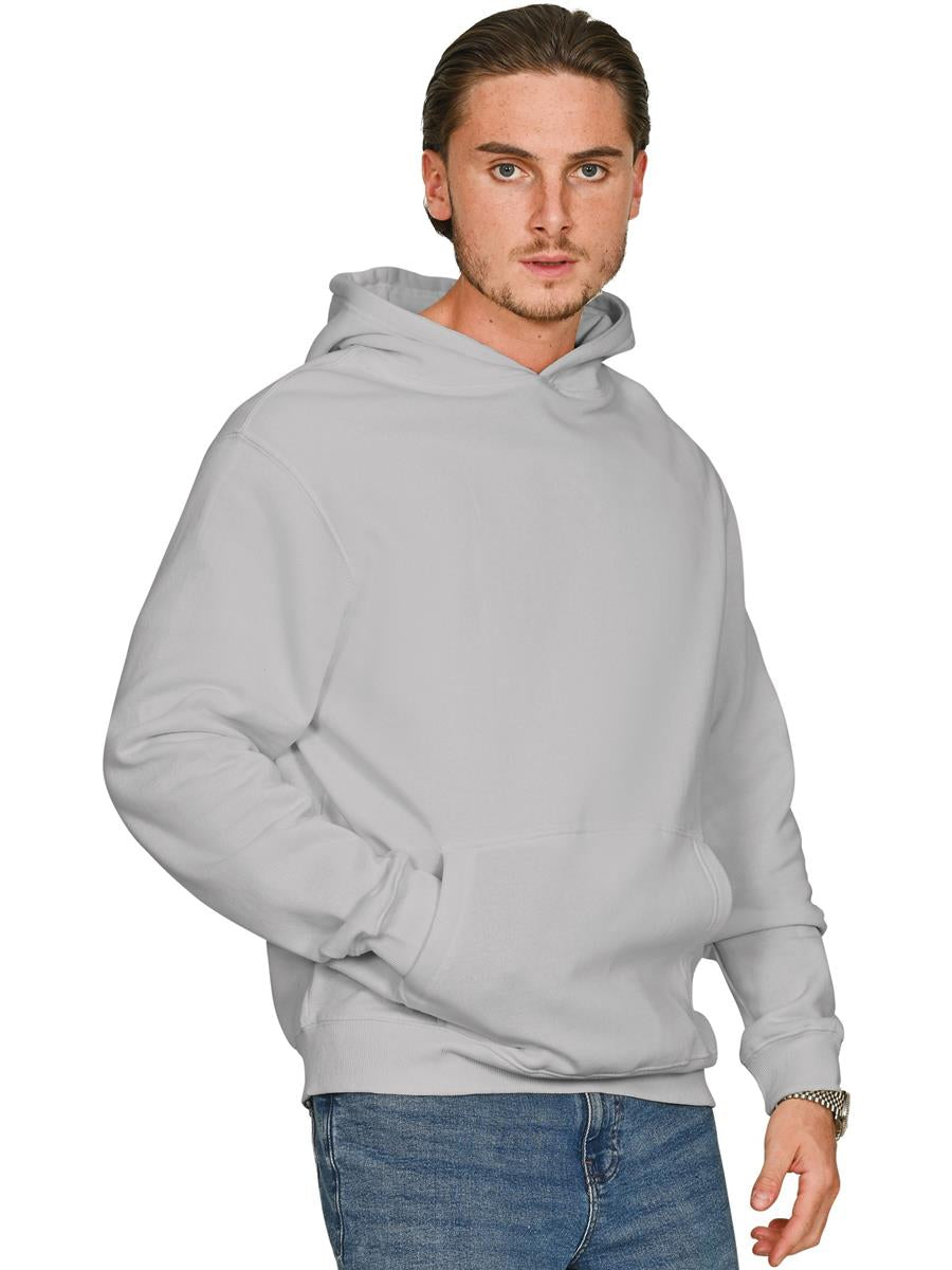 Premium Combed 280 Core Hood — Lunar Grey