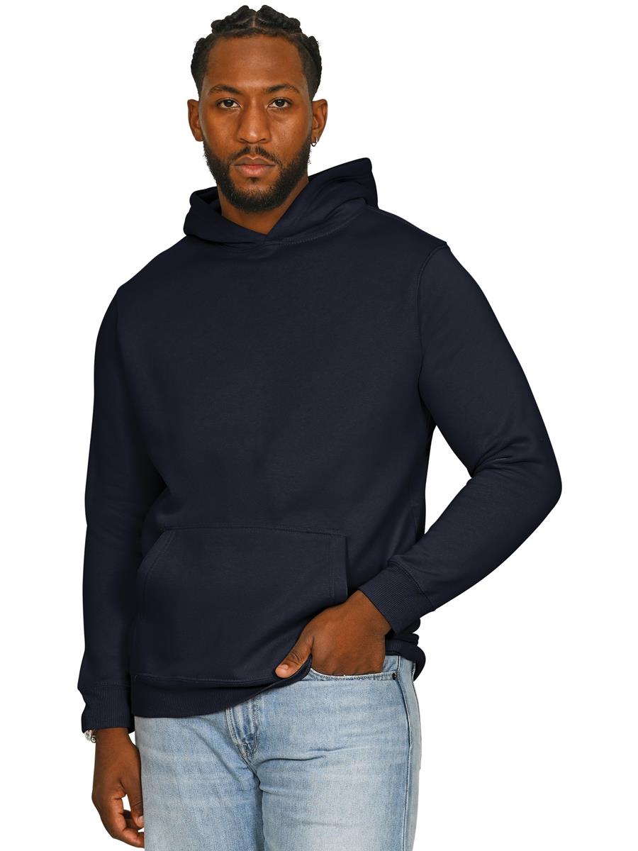 Premium Combed 280 Core Hood — Navy