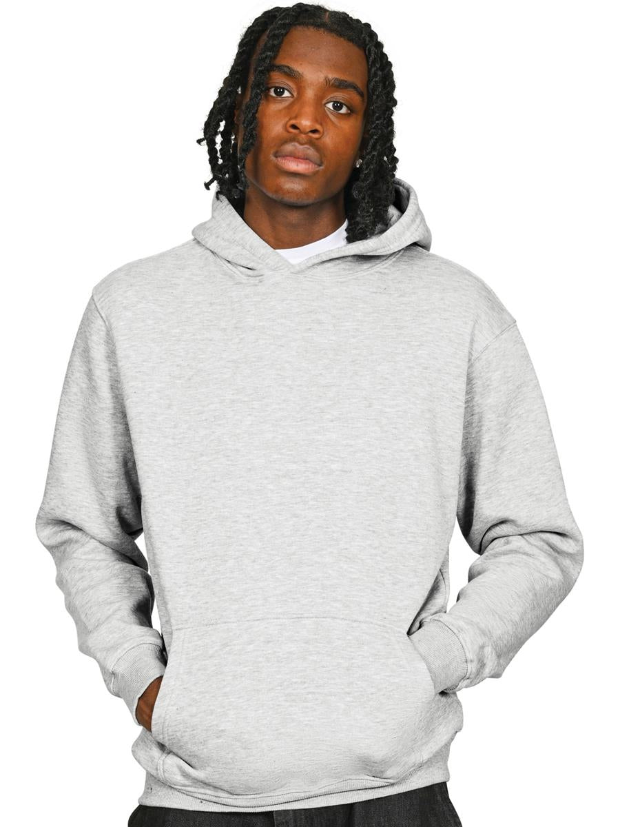 Premium Combed 280 Core Hood Tall — Ash Grey