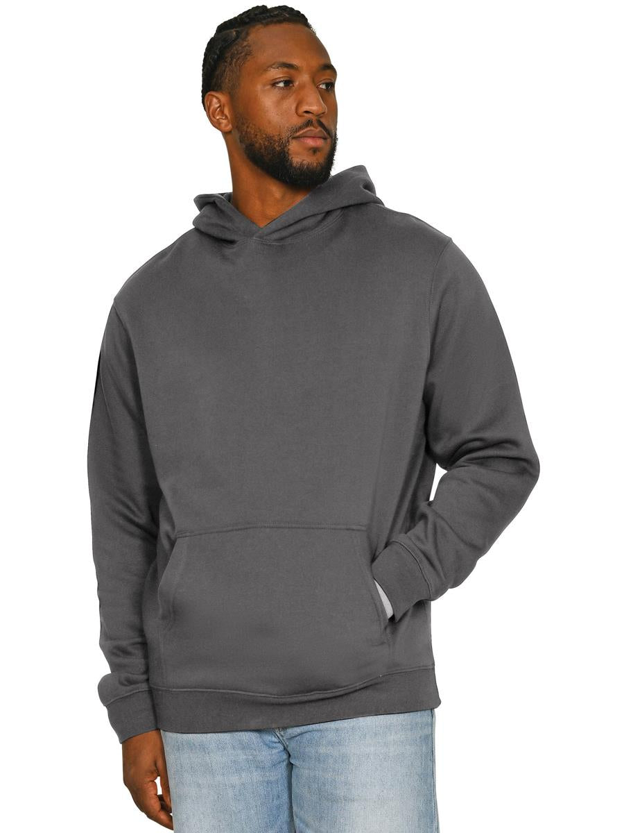 Premium Combed 280 Core Hood Tall — Charcoal