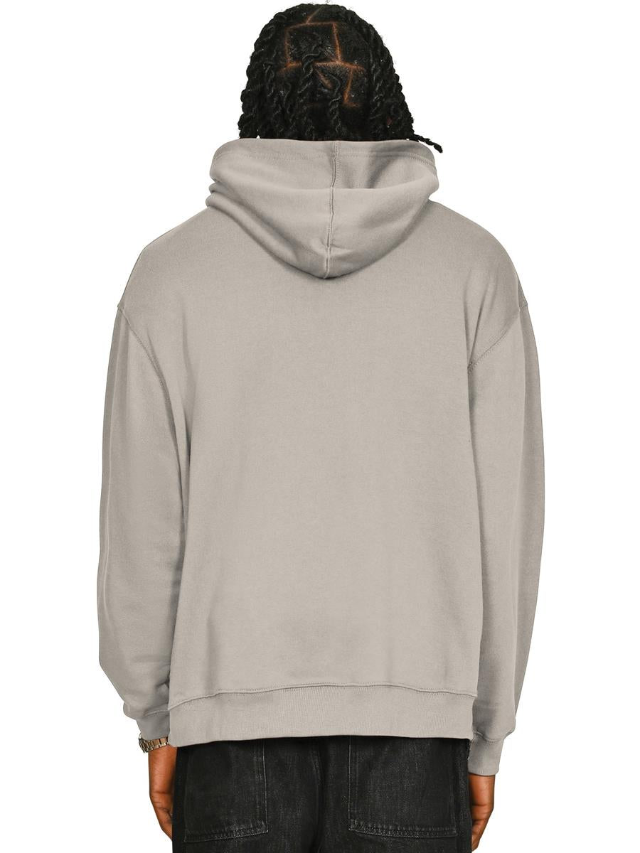 Premium Combed 280 Core Oversize Hood — Stone