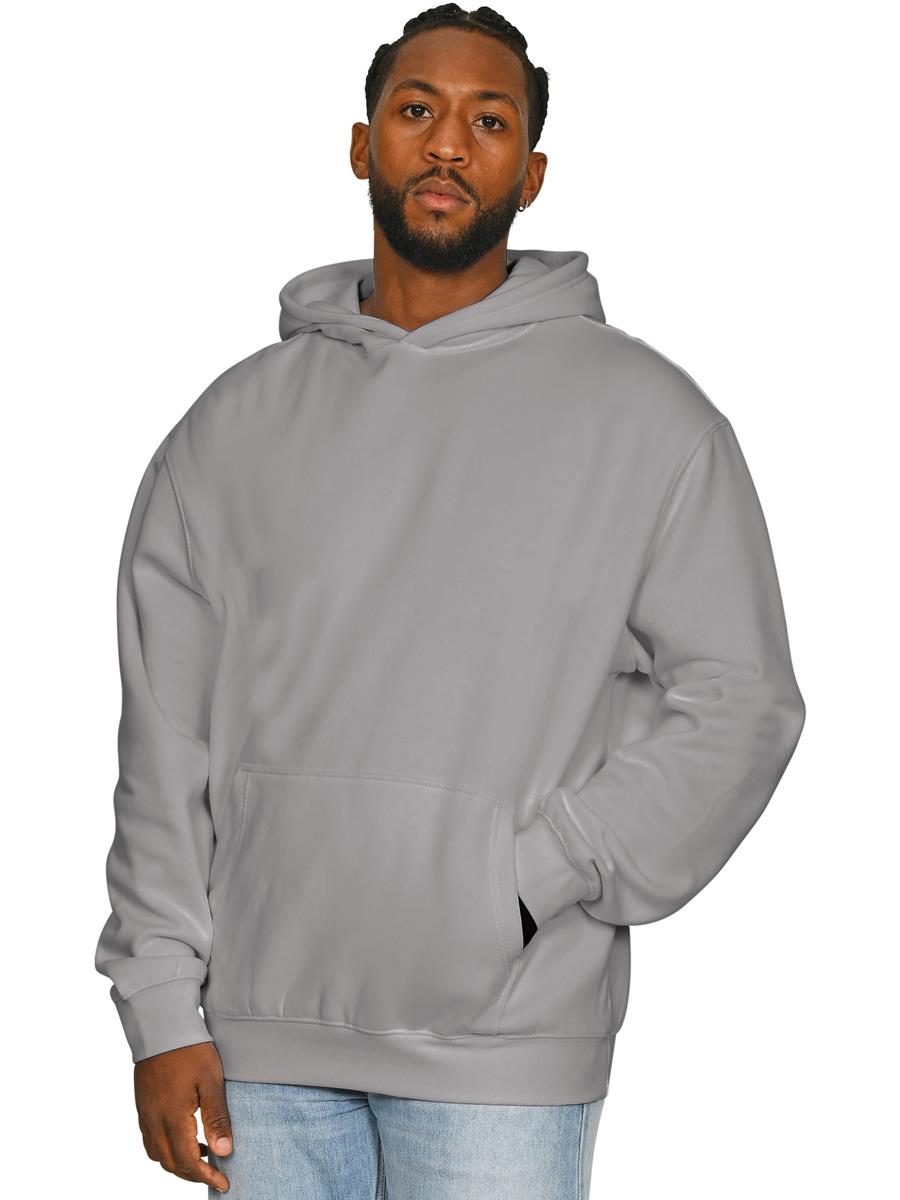 Premium Combed 330 Oversize Hood Tall — Lunar Grey