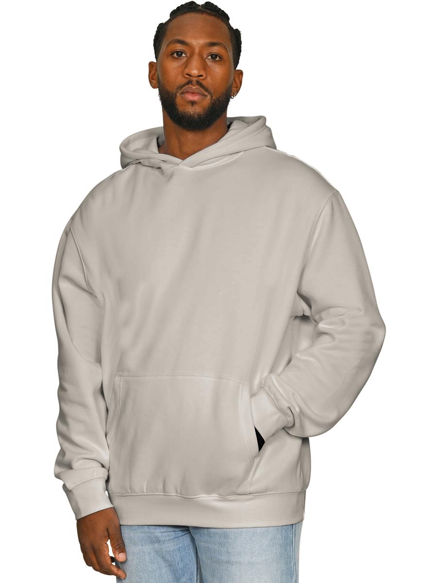 Premium Combed 330 Oversize Hood Tall — Stone