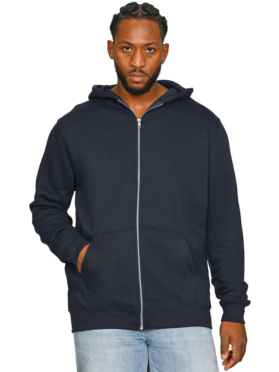 Premium Combed Core 280 Zip Hood — Navy