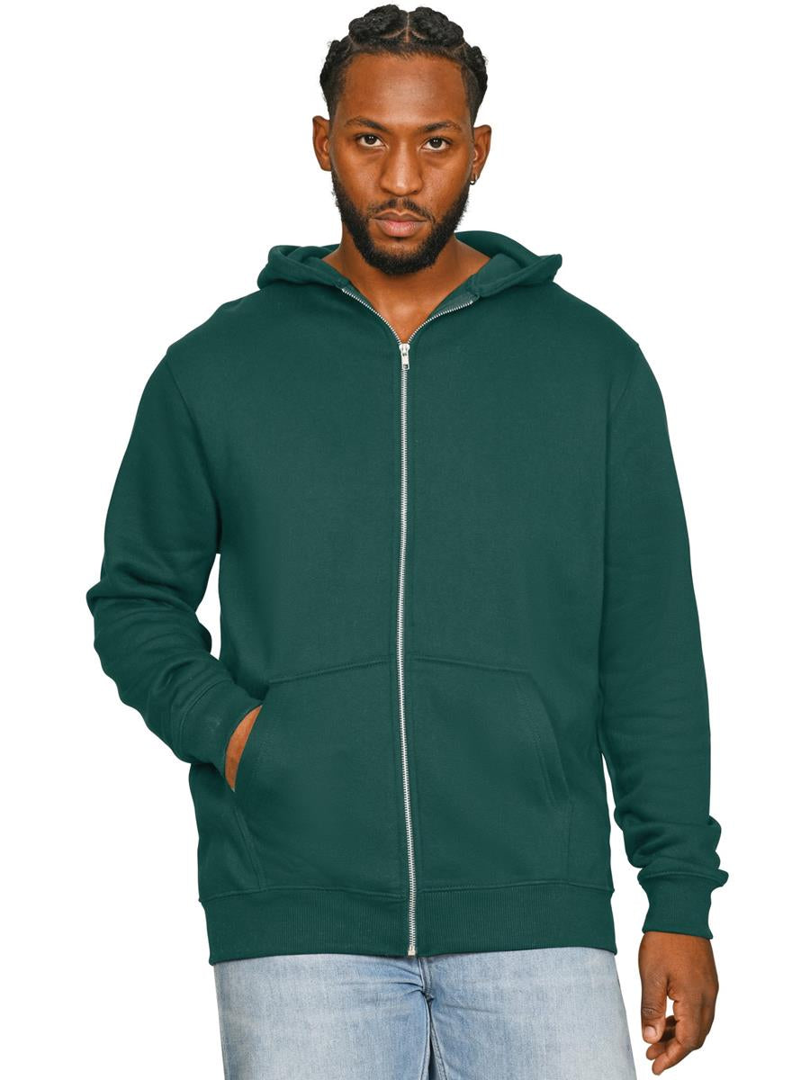 Premium Combed Core 280 Zip Hood — Rainforest