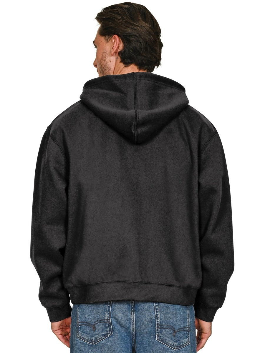 Premium Combed 330 Acid Boxy Oversize Fit Zip Hood Adult