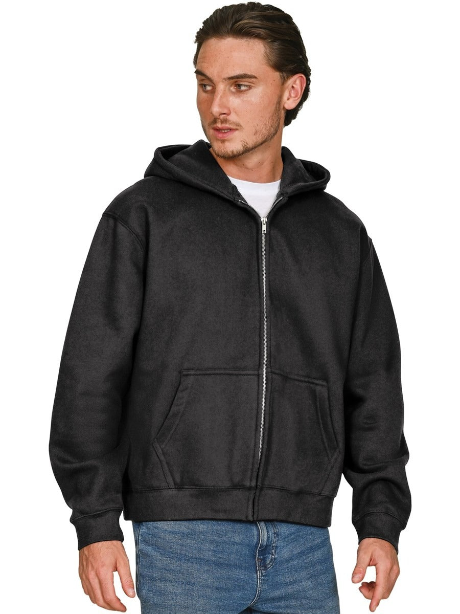 Premium Combed 330 Acid Boxy Oversize Fit Zip Hood Adult