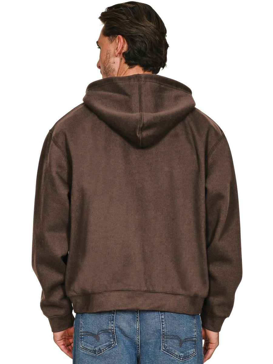 Premium Combed 330 Acid Boxy Oversize Fit Zip Hood Adult