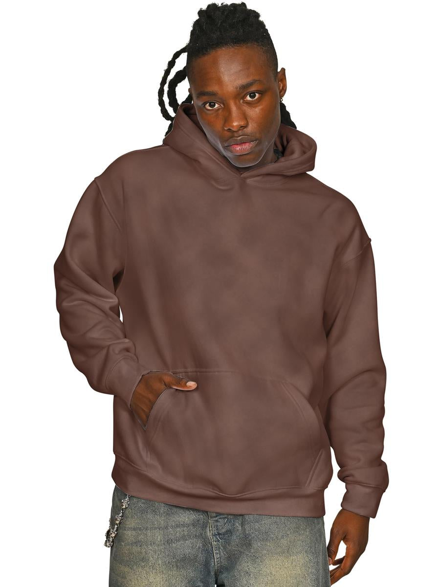 Premium Combed 330 Acid Wash Oversize Hood — Acid Chocolate