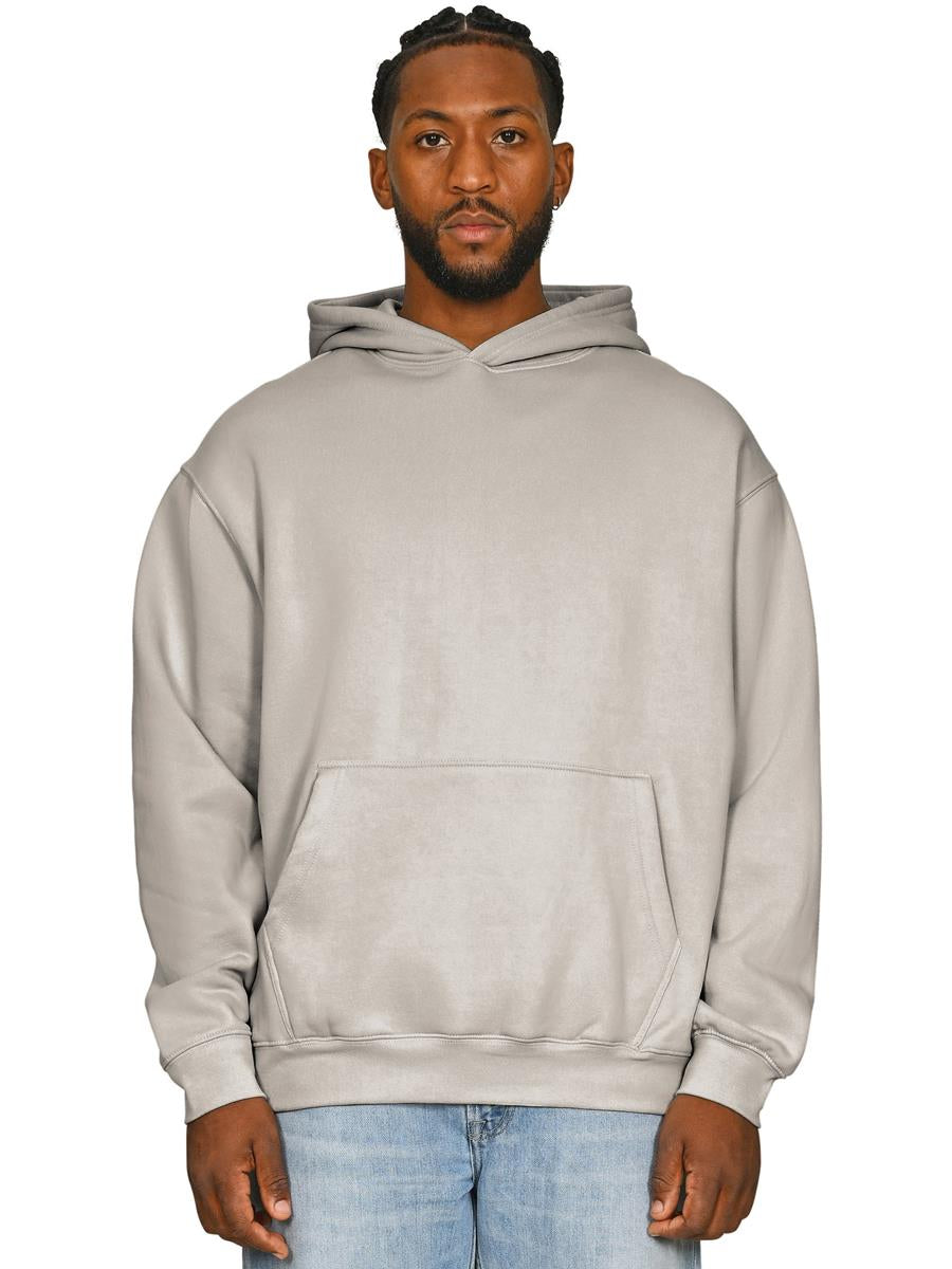 Premium Combed 330 Acid Wash Oversize Hood — Faded Stone