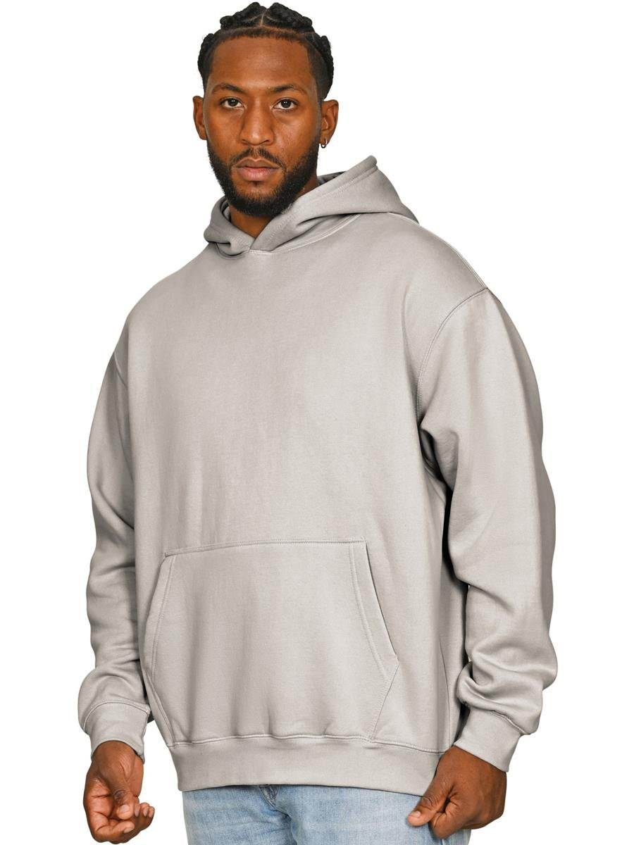 Premium Combed 330 Acid Wash Oversize Hood — Faded Stone