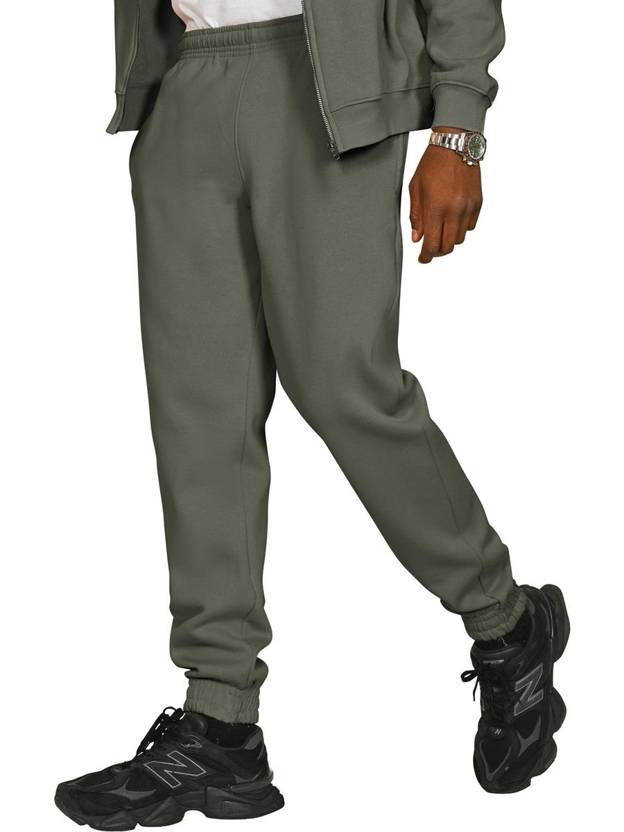 Premium Combed Core 280 Jogpants Regular — Khaki Olive