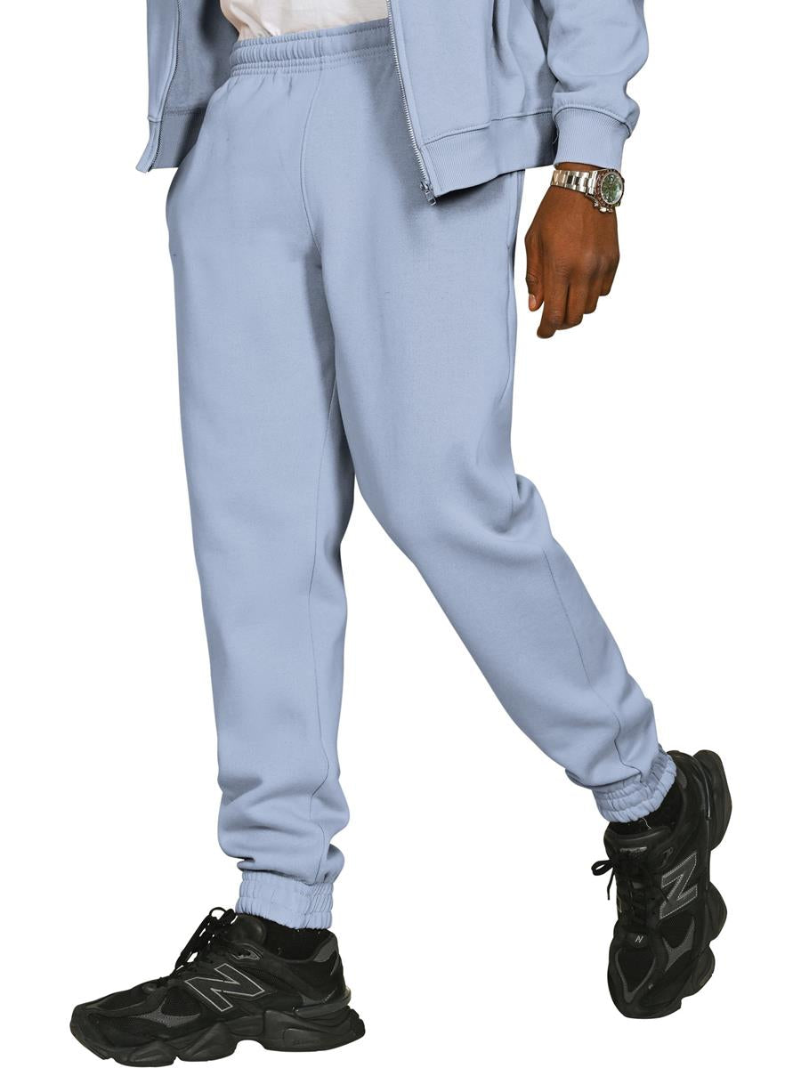 Premium Combed Core 280 Jogpants Regular — Pastel Blue