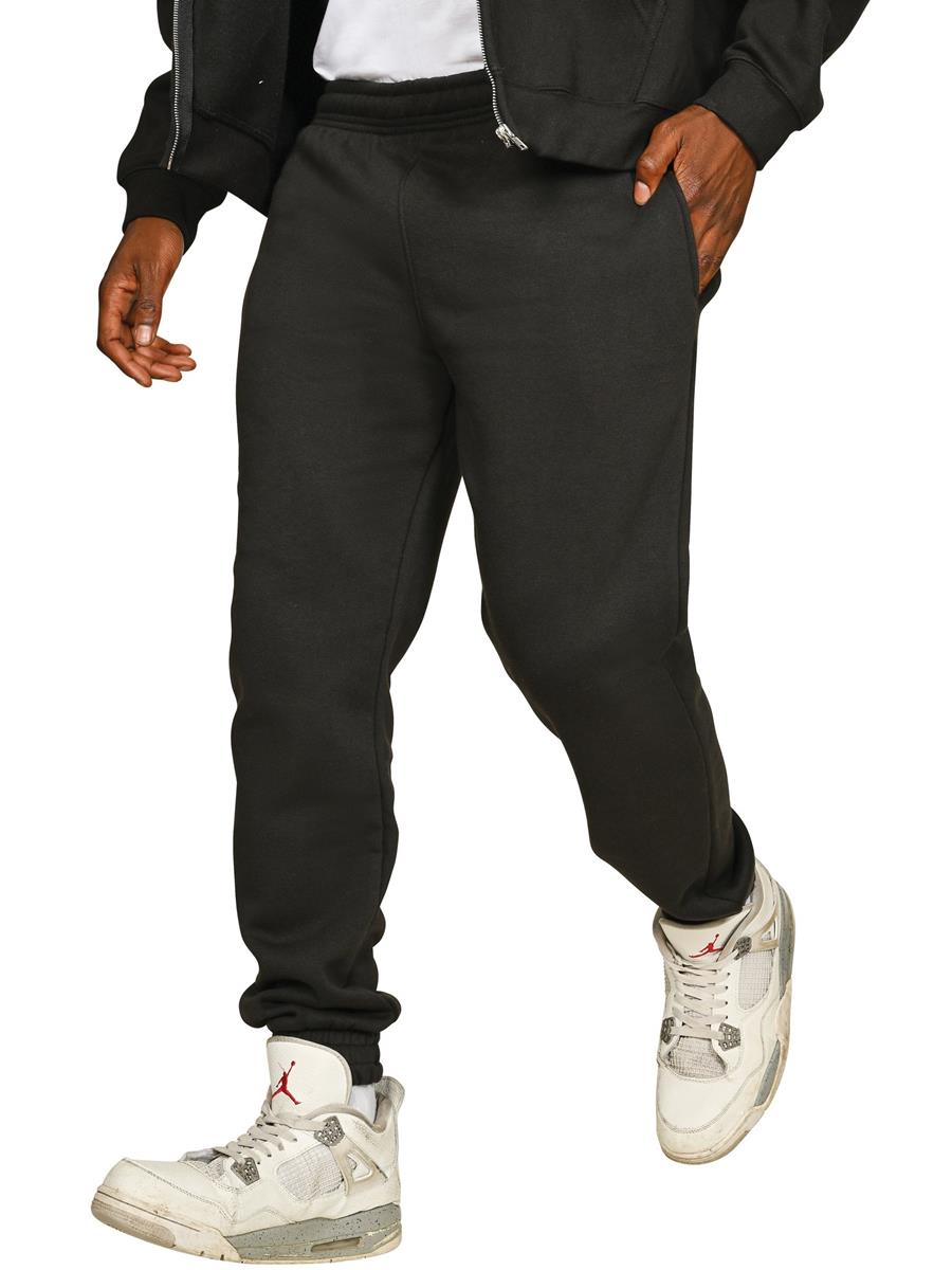 Premium Combed 330 Jogpants Tall — Black