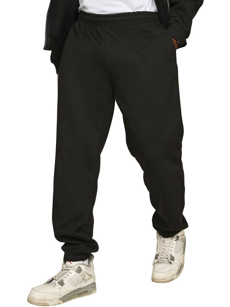 Premium Combed 330 Oversize Jogpants Tall — Black