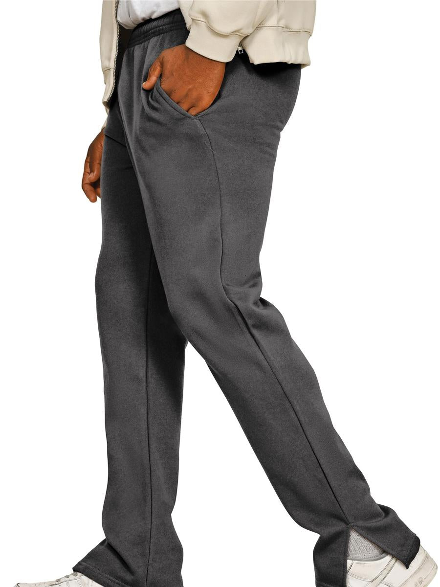 Premium Combed Core 280 Split Hem Jogpant Regular — Charcoal
