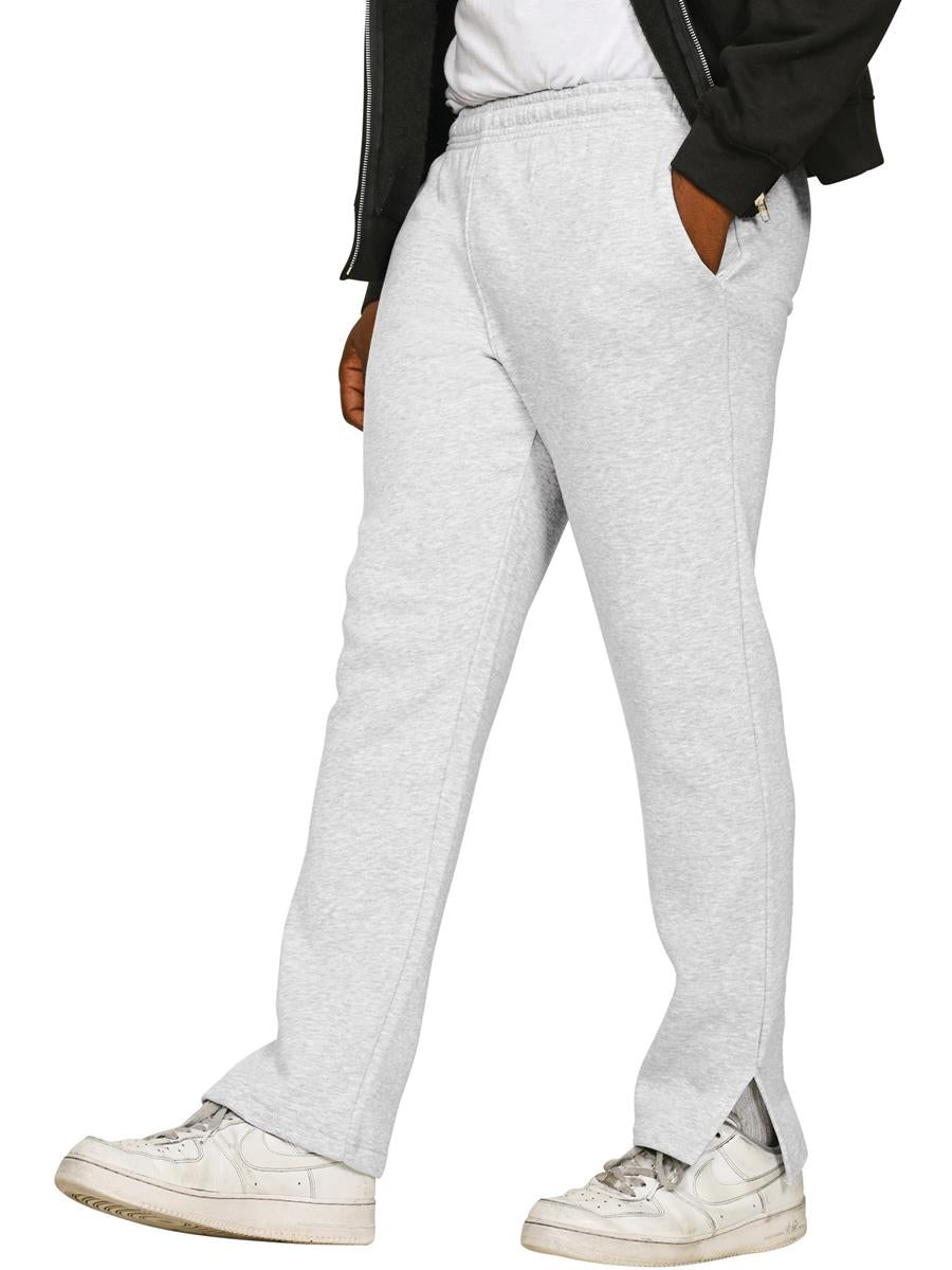 Premium Combed Core 280 Split Hem Jogpant Tall — Ash Grey