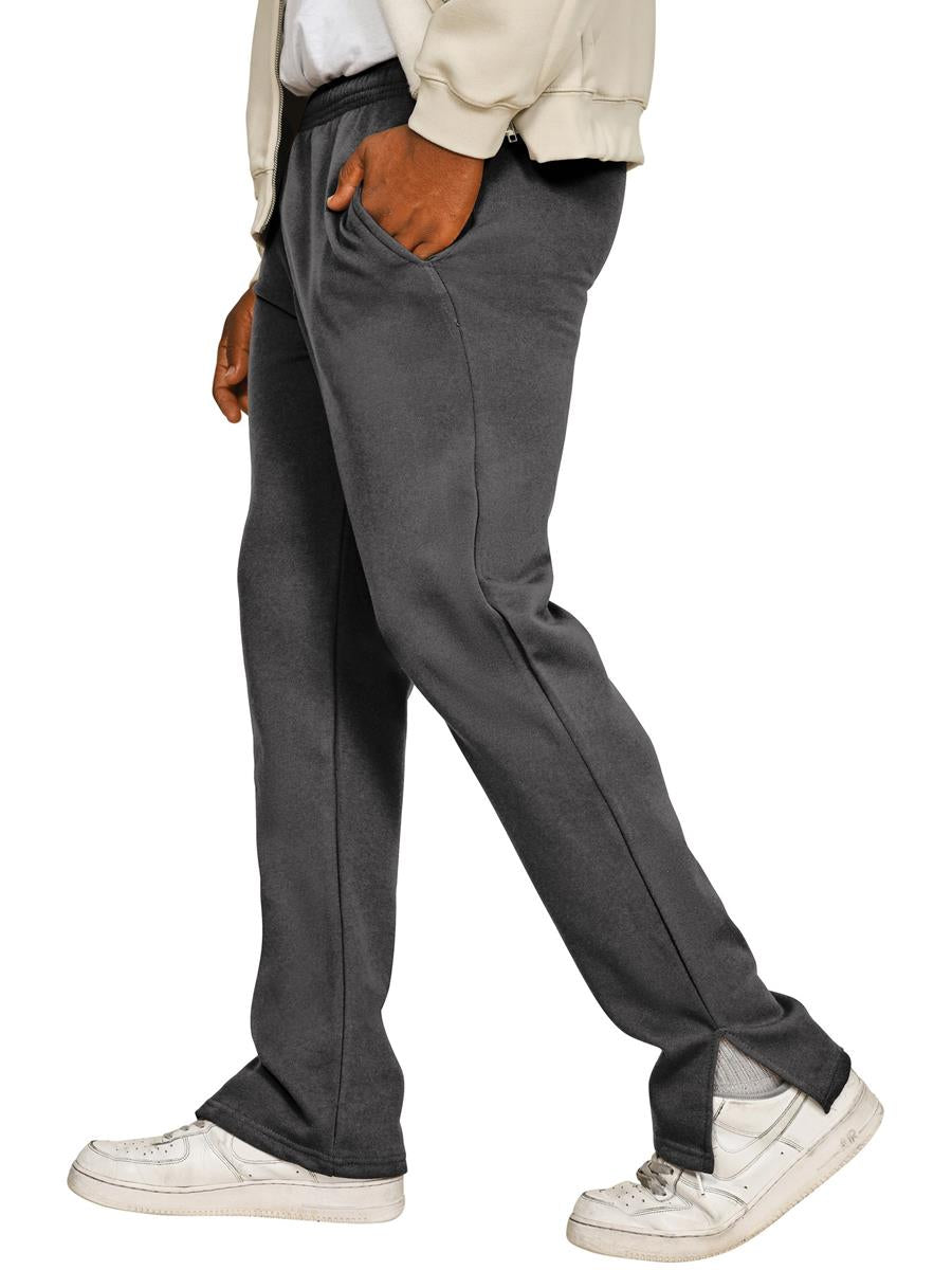 Premium Combed Core 280 Split Hem Jogpant Tall — Charcoal