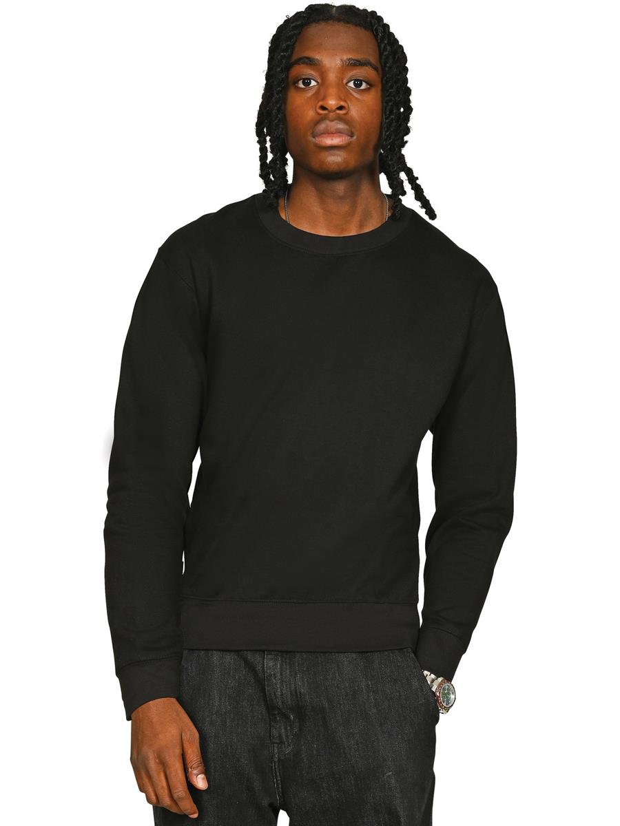 Premium Combed Core 280 Sweatshirt — Black