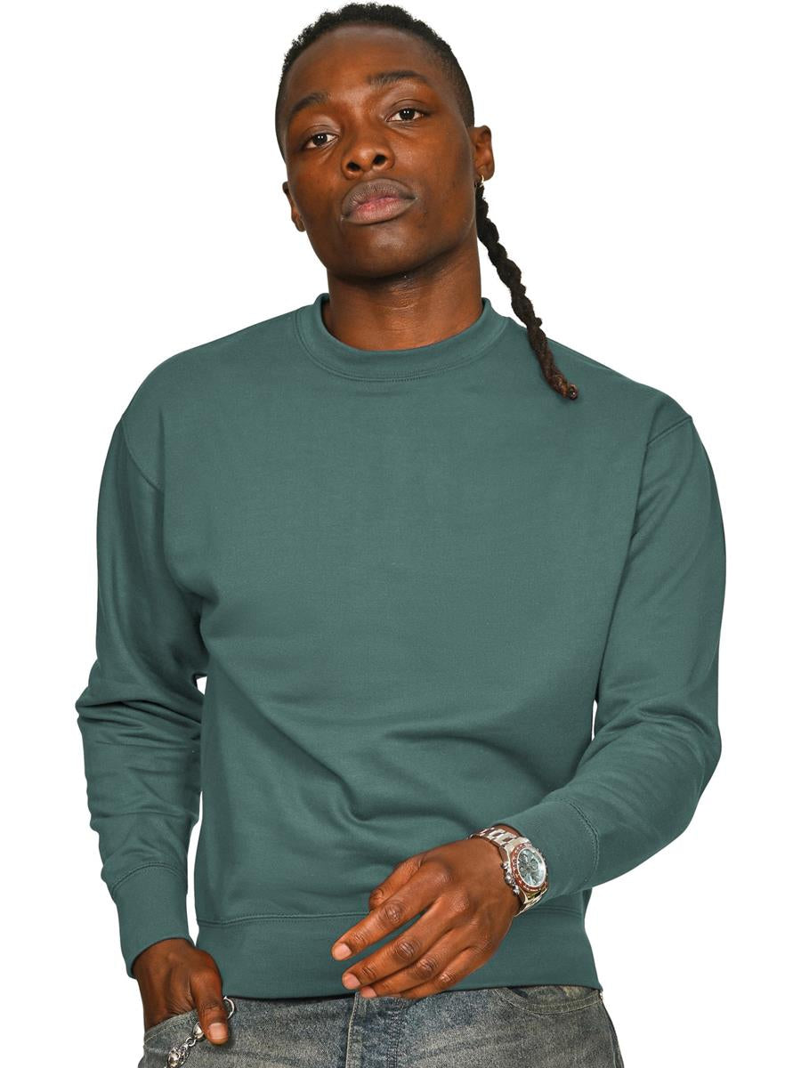 Premium Combed Core 280 Sweatshirt — Pine Green