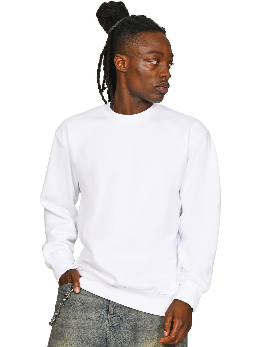 Premium Combed Core 280 Sweatshirt — White