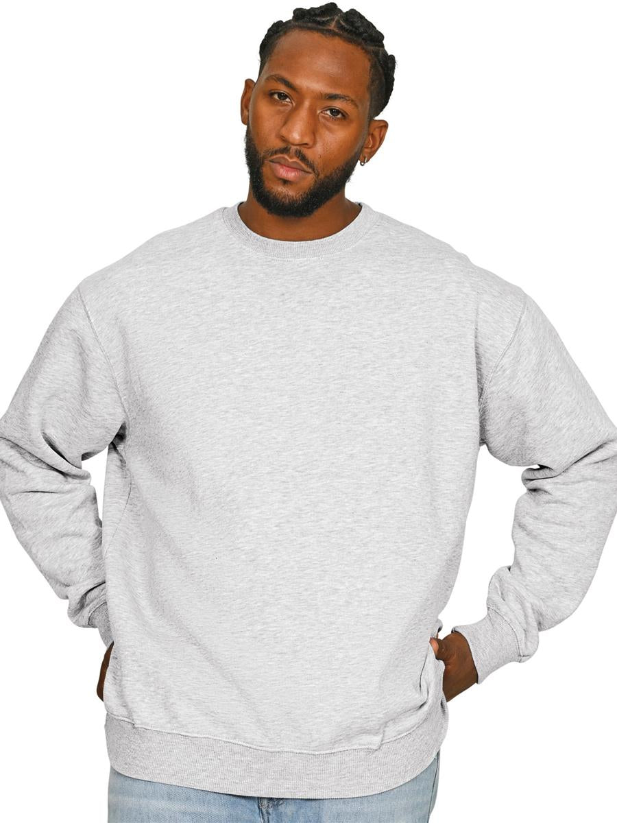 Premium Combed 280 Oversize Sweat — Ash Grey