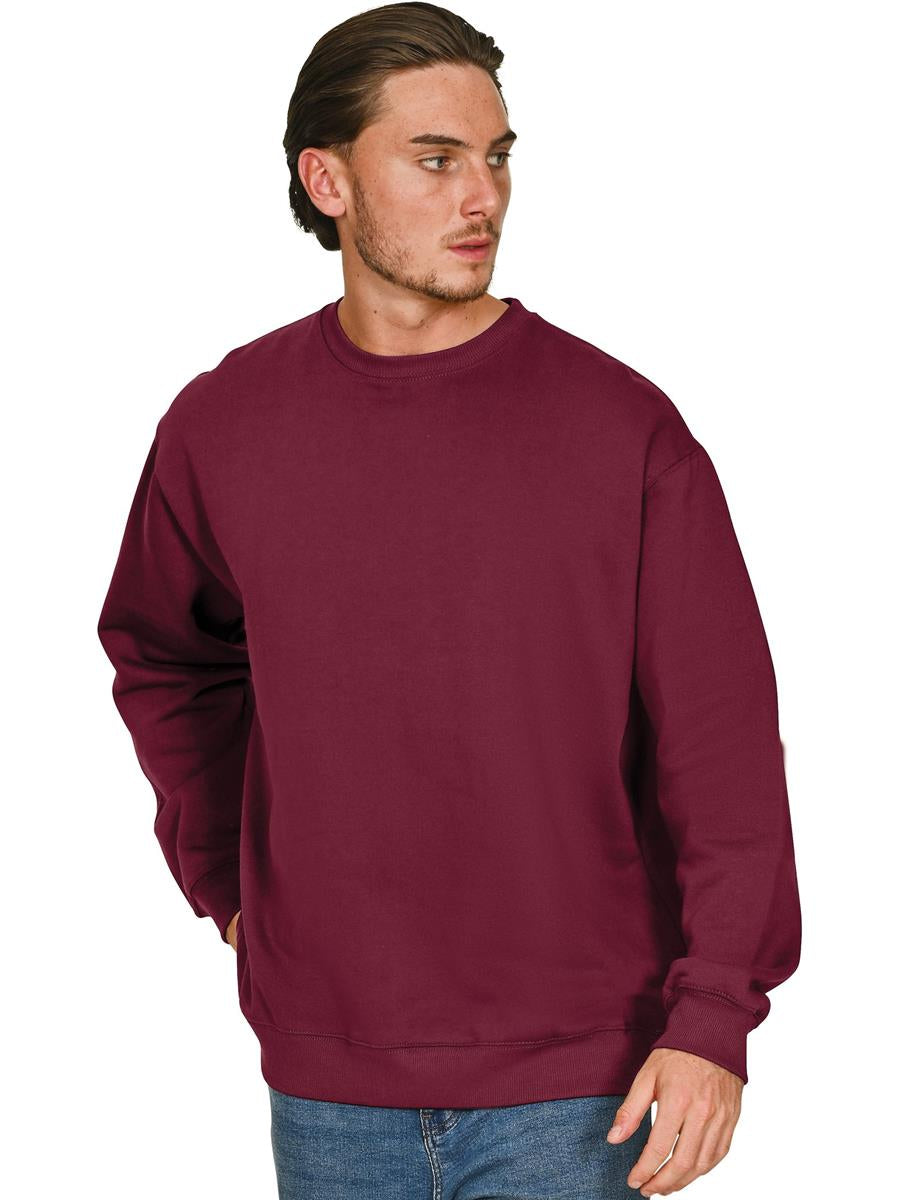 Premium Combed 280 Oversize Sweat — Burgundy