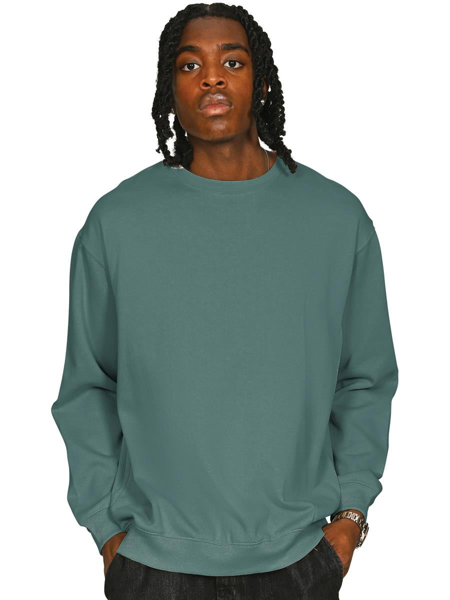 Premium Combed 280 Oversize Sweat — Pine Green