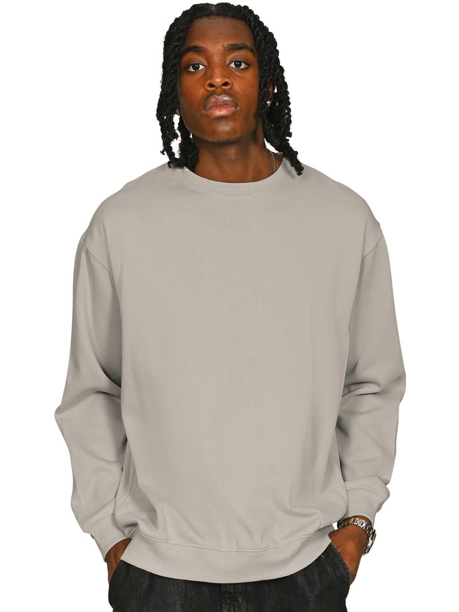 Premium Combed 280 Oversize Sweat — Stone