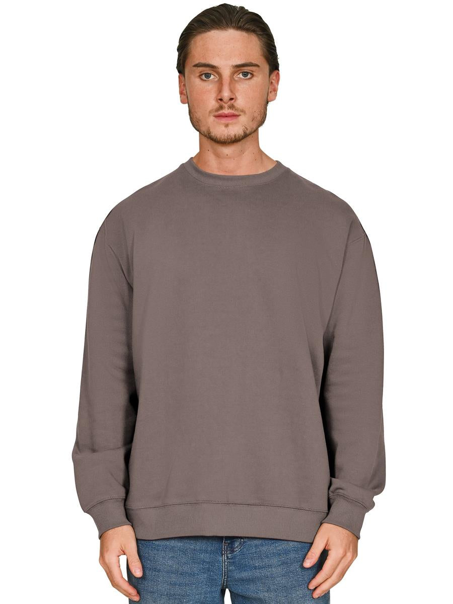 Premium Combed 280 Oversize Sweat — Taupe