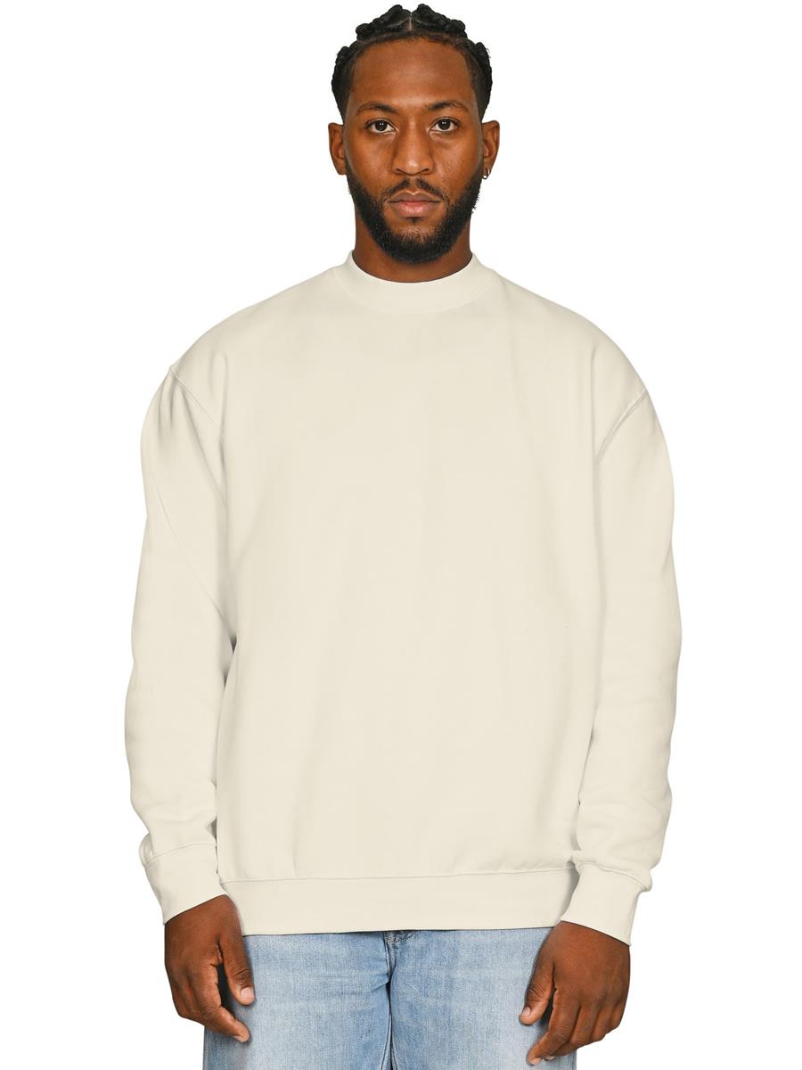 Premium Combed 280 Oversize Extended Neck Sweat — Ecru