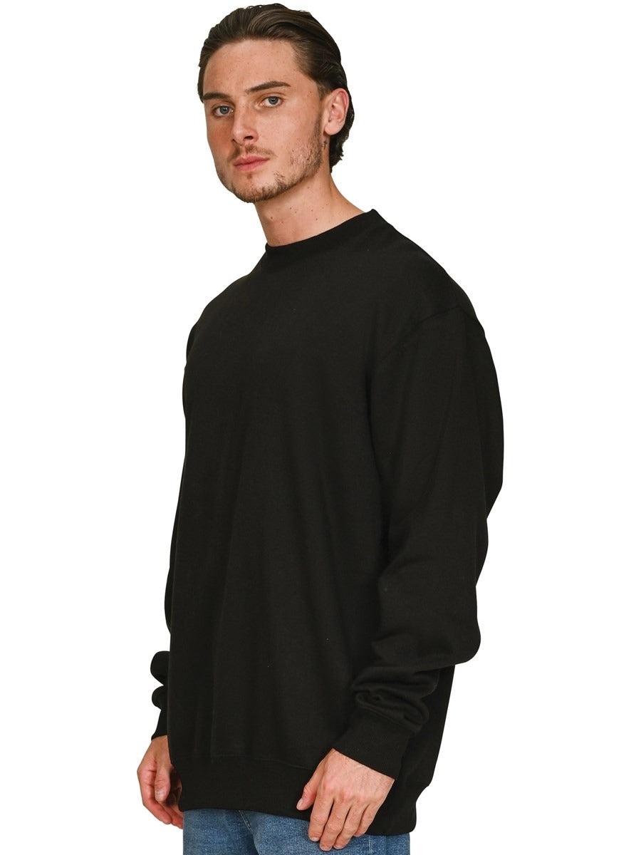 Premium Combed 330 Oversize Fit Extended Neck Sweat Tall Adult