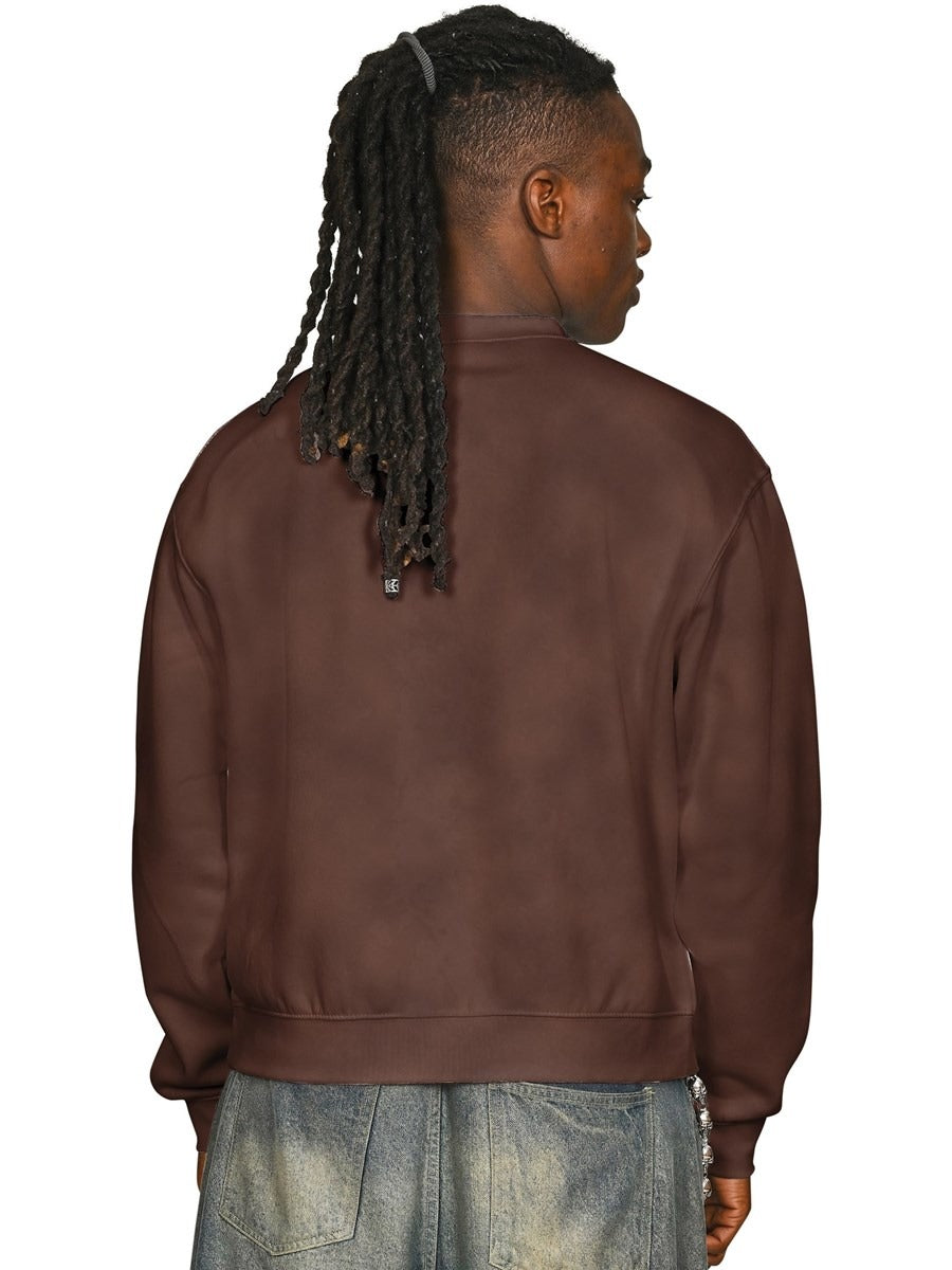 Premium Combed 330 Acid Boxy Oversize Fit Extended Neck Sweat Adult