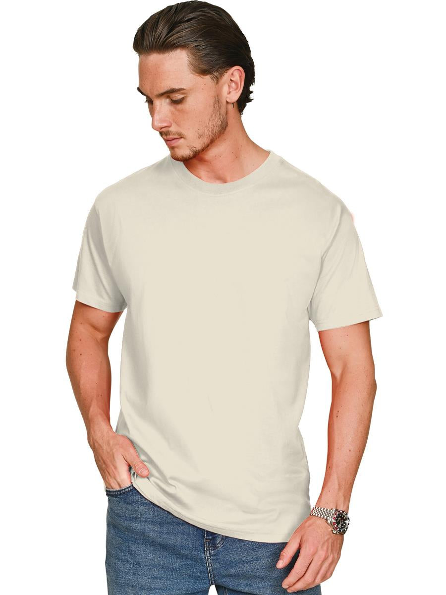 Core Organic Combed 180 Regular Fit Tee — Ecru