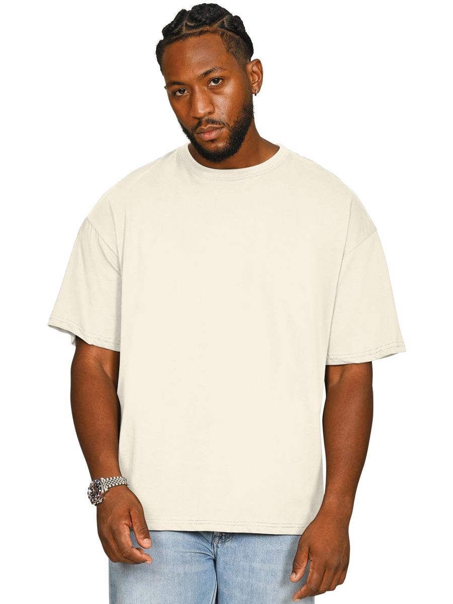 Ringspun Combed 180 Oversize T — Ecru
