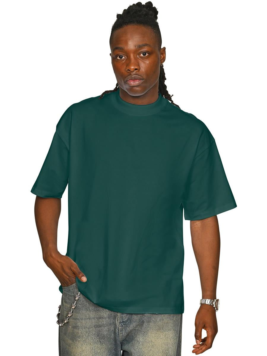 Ringspun Combed 220 Oversize Extended Neck T — Rainforest
