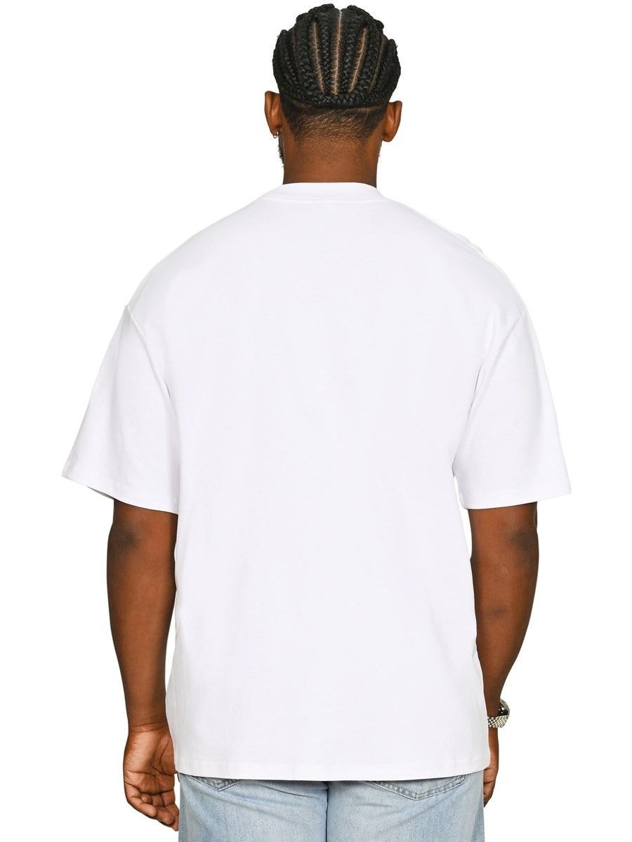 Premium Combed Interlock 240 Oversize Fit Extended Neck Tee Tall Adult