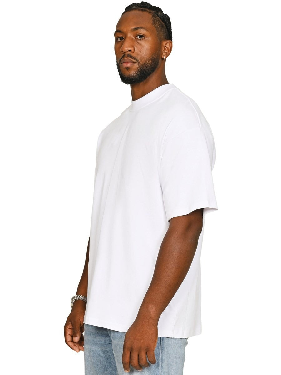 Premium Combed Interlock 240 Oversize Fit Extended Neck Tee Tall Adult