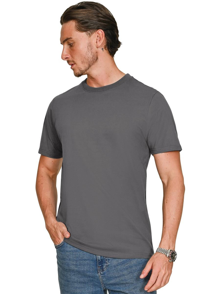 Ringspun Combed 180 Slim T — Charcoal